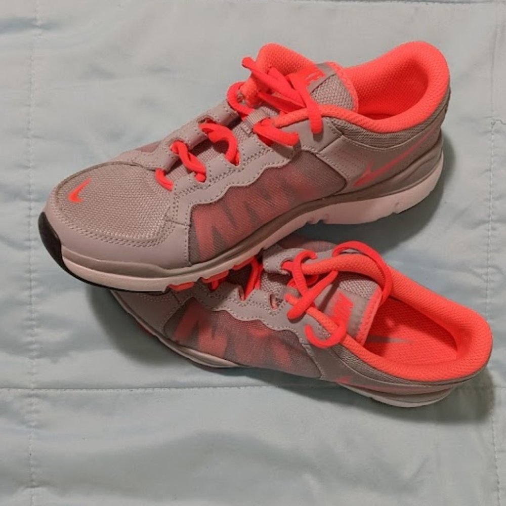 Nike Women's Flex Trainer TR 2 Grey Running Athletic Shoes Size 5.5 - 511332-061 - Picture 2 of 6